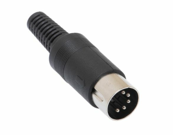 5 Pin Din Konnektör Erkek