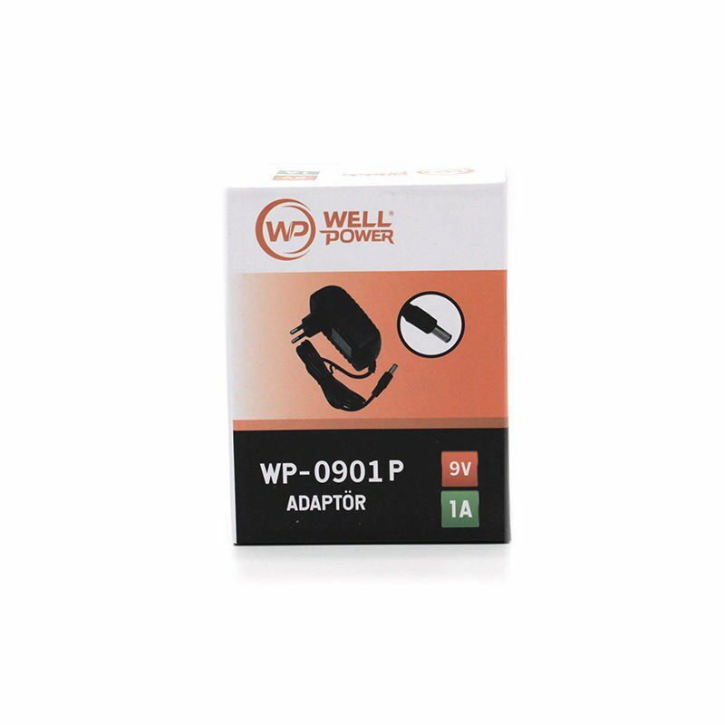 9V 1AMPER Adaptör 5.5x2.5mm