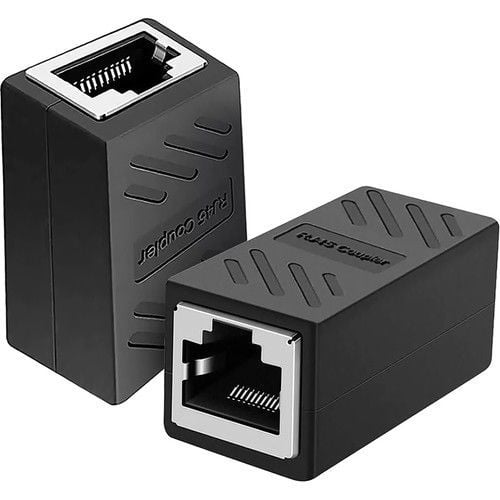 RJ45 Ethernet Kablosu Uzatma Aparatı Siyah