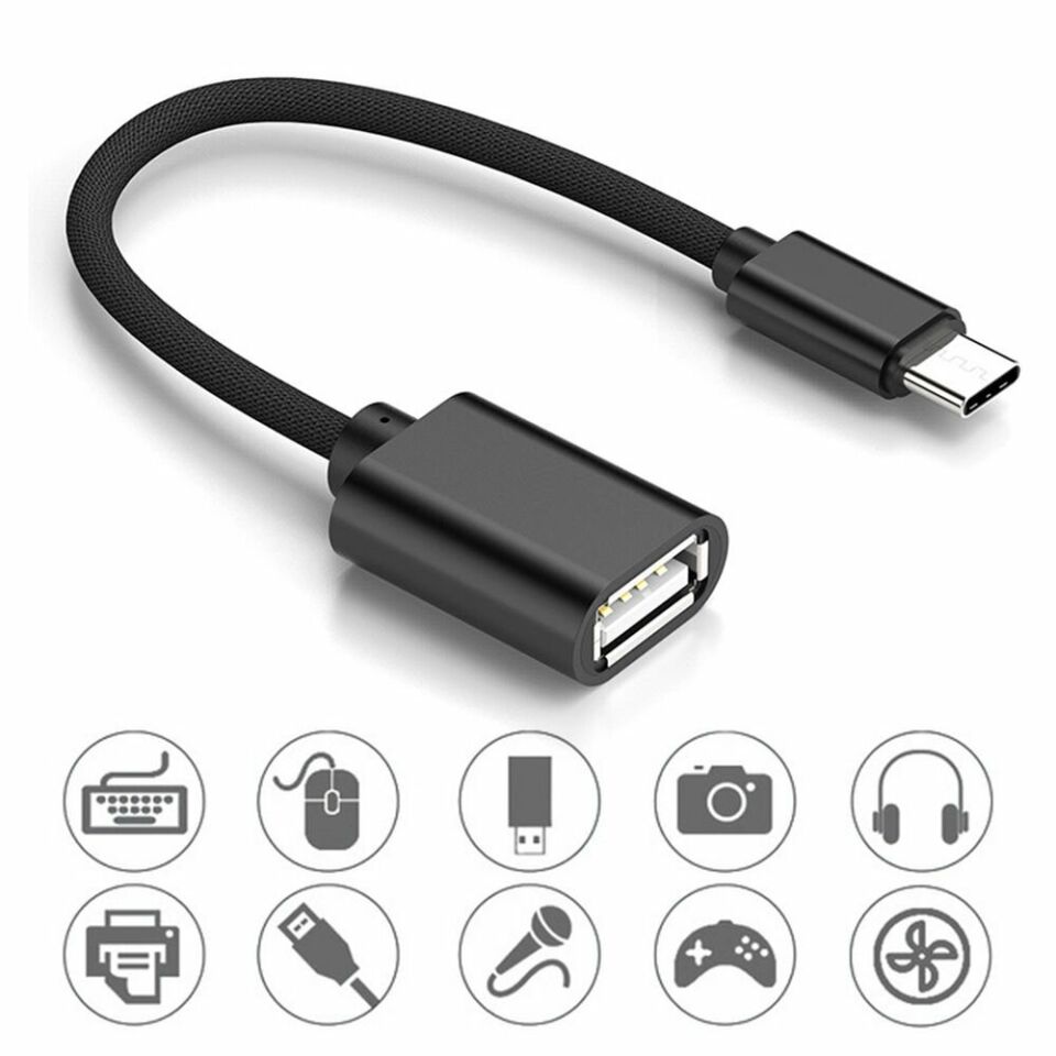 Type-C To USB 3.1 OTG Dişi Çevirici Dönüştücü Kablo