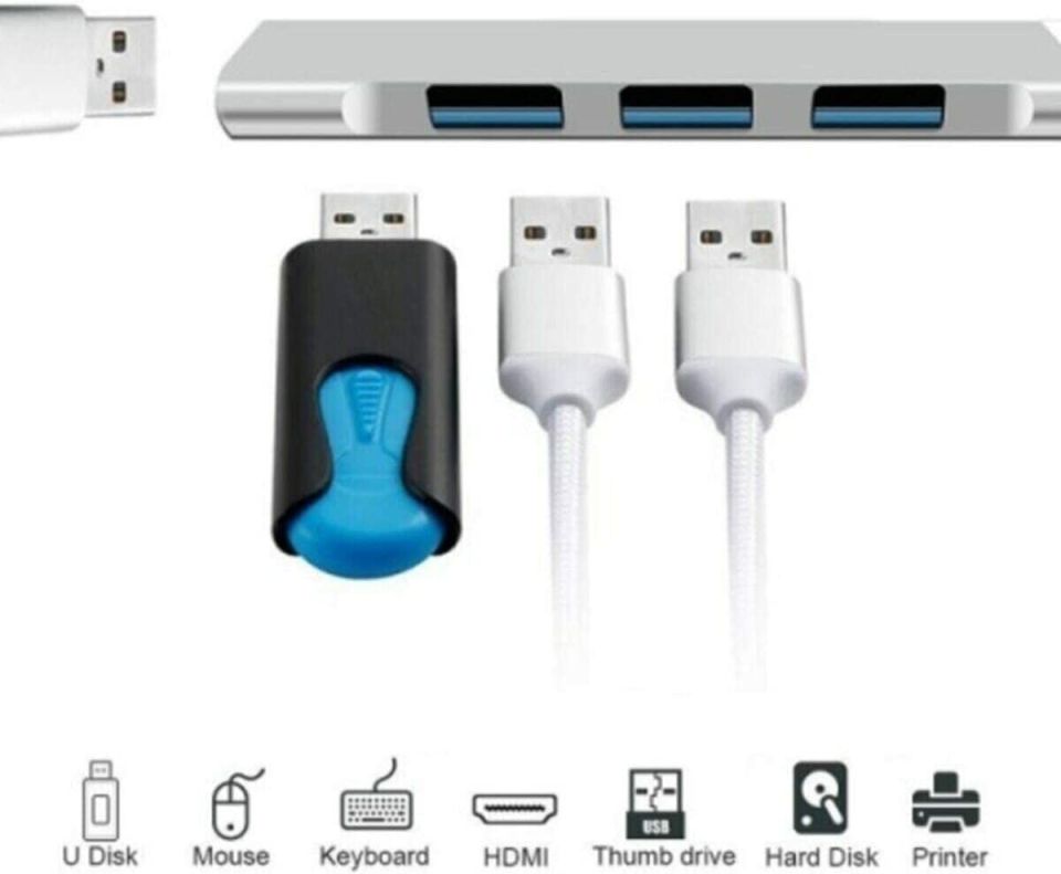 4 Port Usb 3.1 Hub Çevirici Çoğaltıcı Type C Çoklayıcı