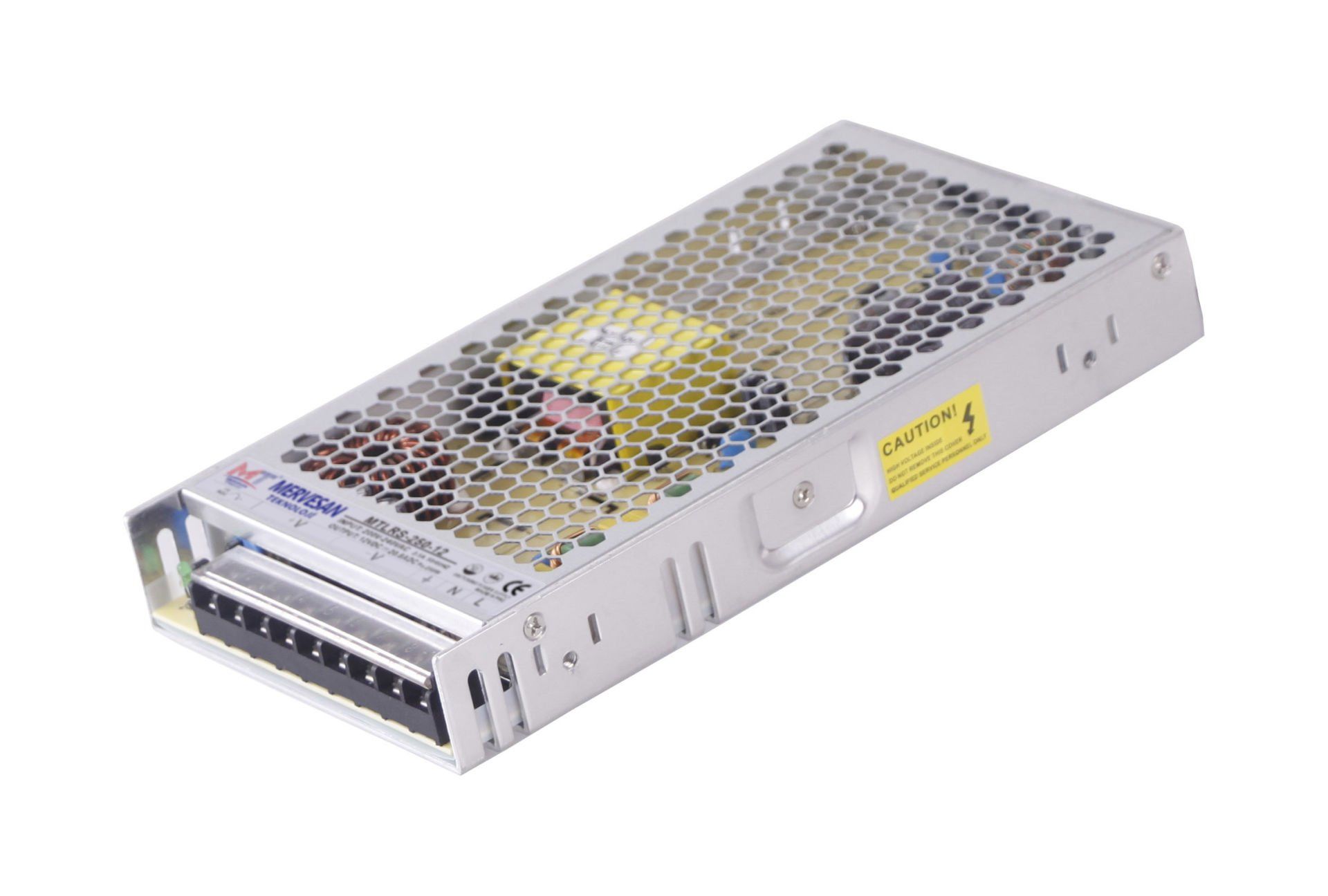 Mervesan 12V DC 20.8A Dc 250W Metal Kasa Adaptör