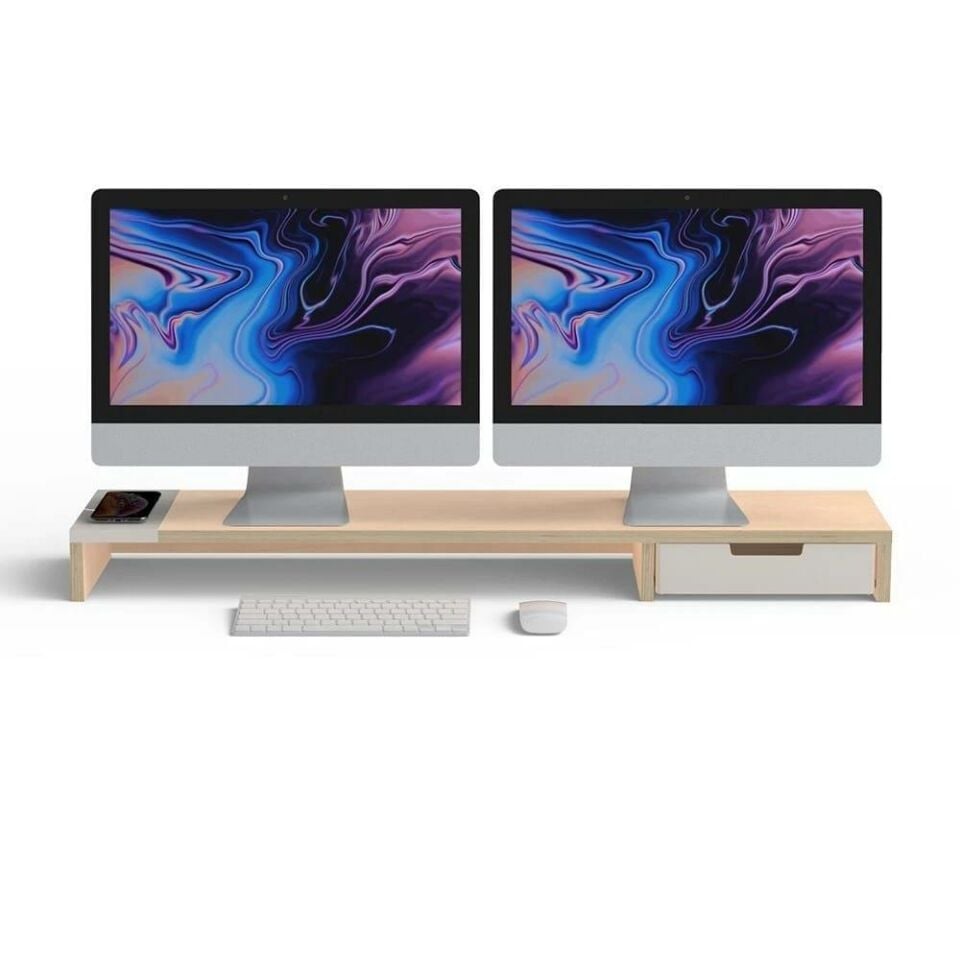 POUT Eyes 9 Wireless Şarj İstasyonlu Monitör Standı All In One