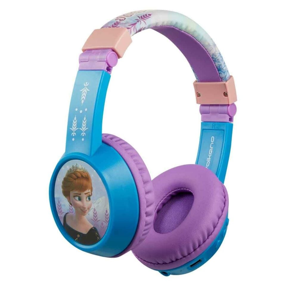Disney Frozen Karlar Ülkesi 2 Lisanslı Mikrofonlu Bluetooth Kulak Üstü Çocuk Kulaklığı