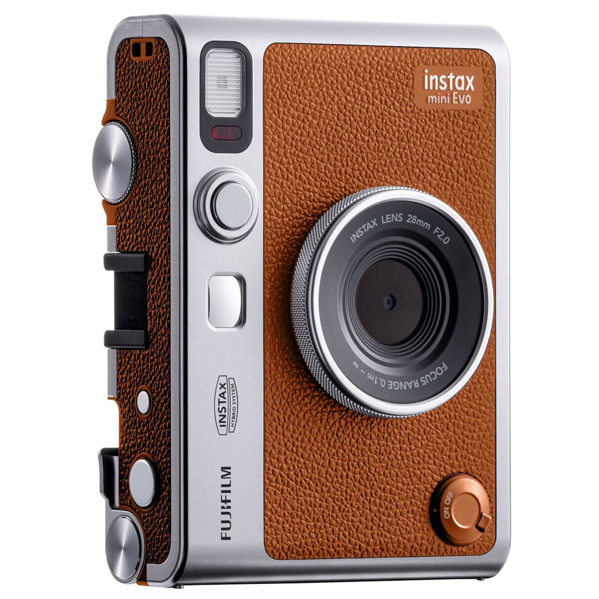 İnstax Mini Evo Fotoğraf Makinesi Kahverengi