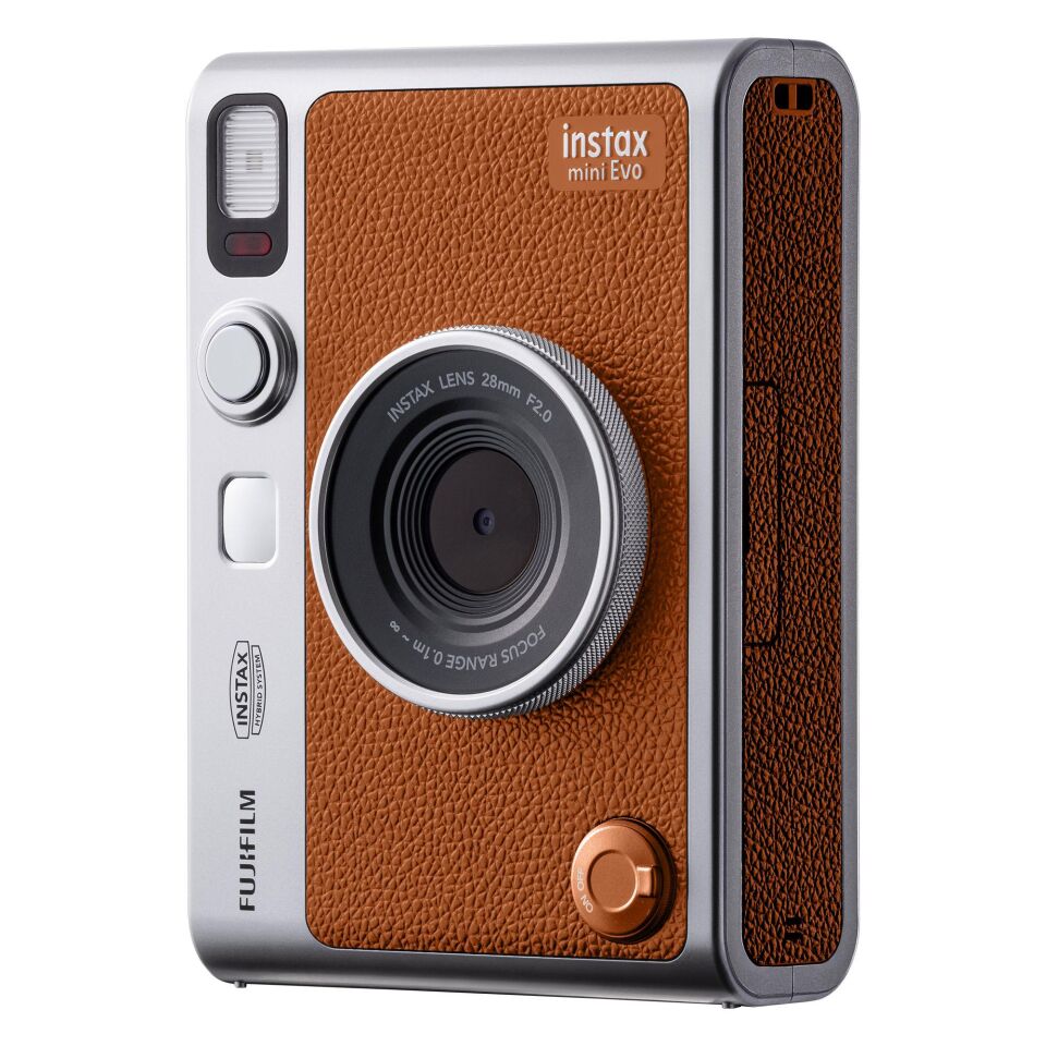 İnstax Mini Evo Fotoğraf Makinesi Kahverengi