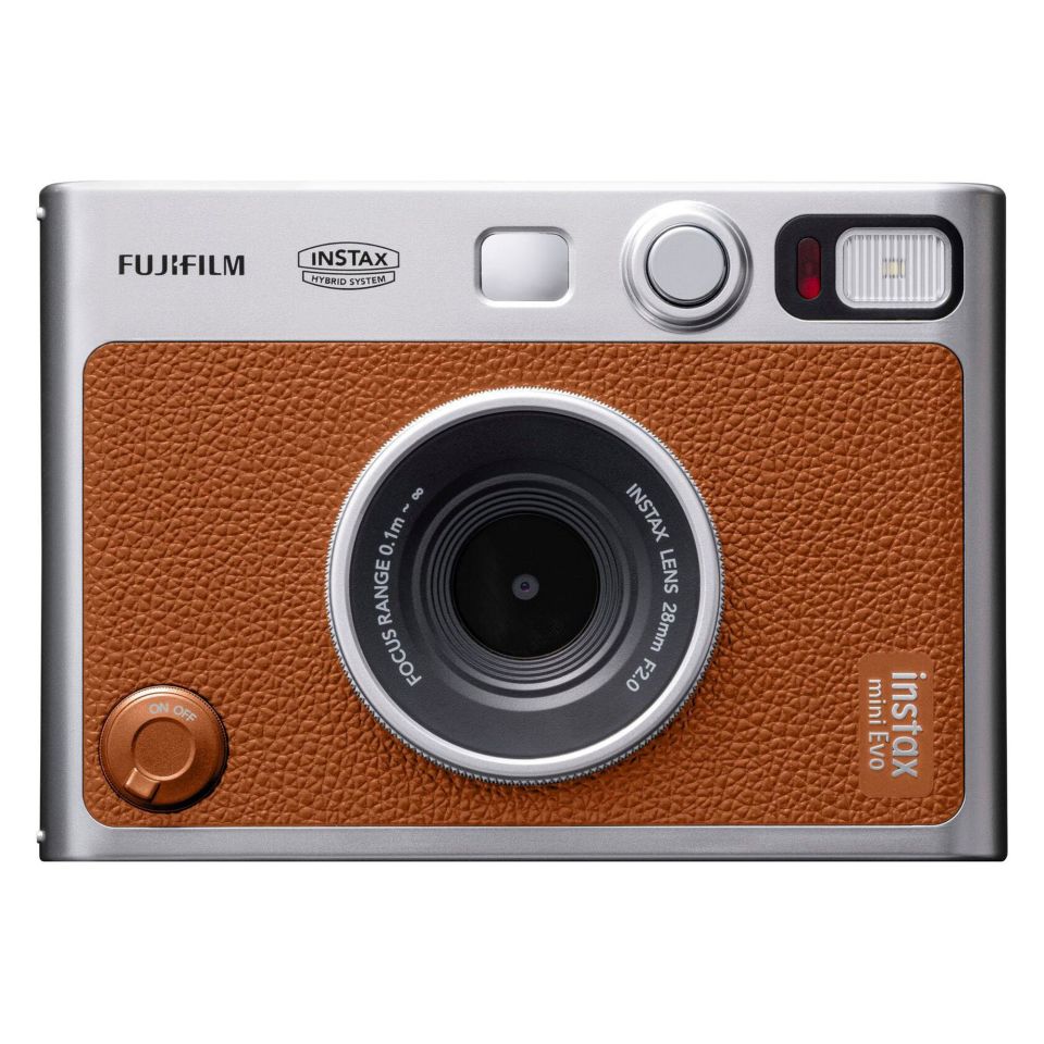 İnstax Mini Evo Fotoğraf Makinesi Kahverengi