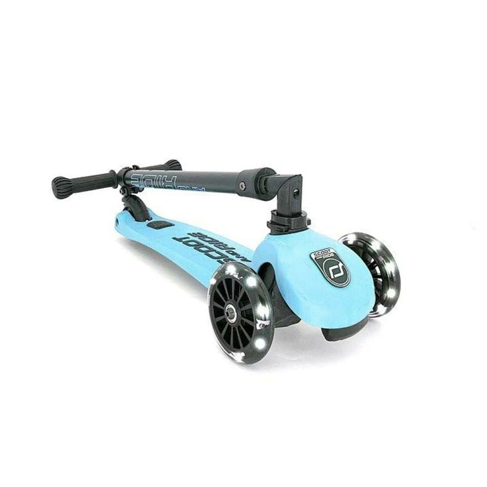 Scoot And Ride Highwaykick 3 Led Tekerlekli Çocuk Scooter Blueberry