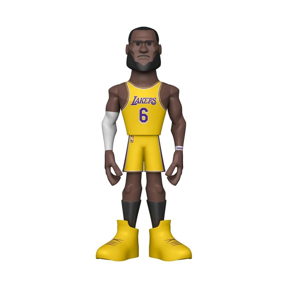 Funko GOLD Premium Deluxe Figür- NBA 12'' Los Angeles Lakers - LeBron James