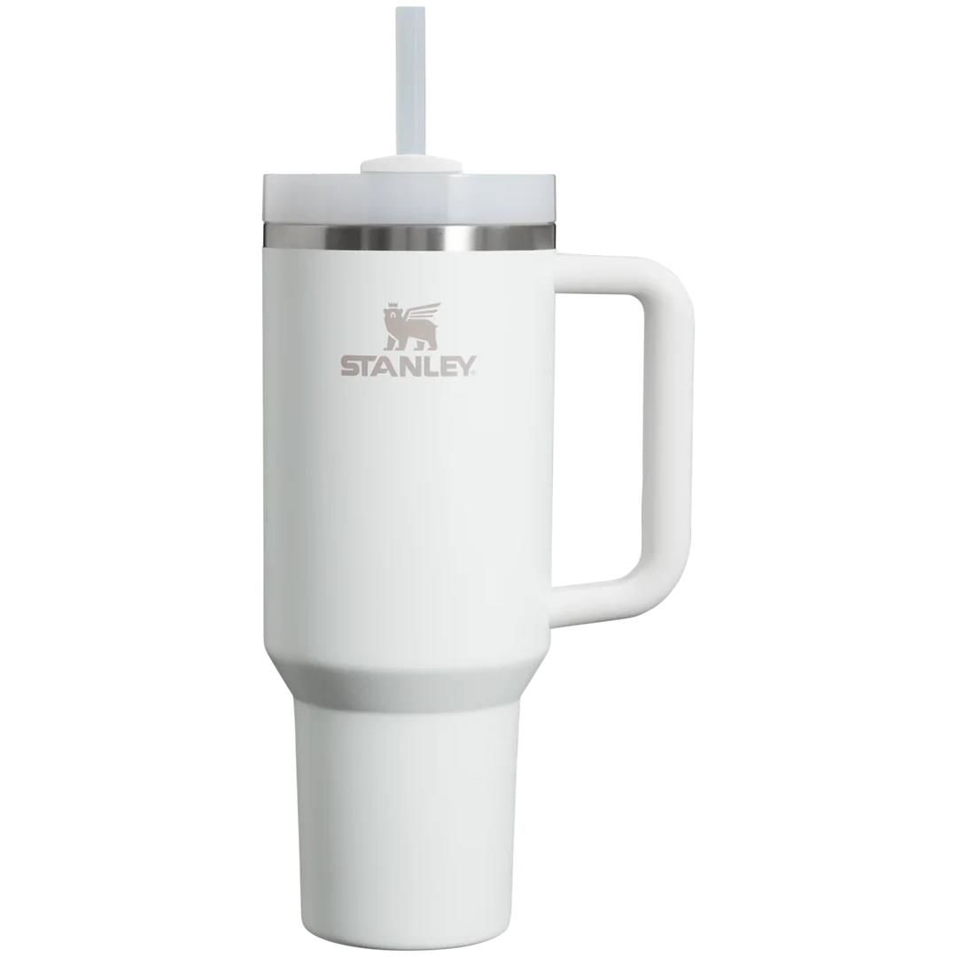 Stanley Quencher H2.O FlowState Tumbler Pipetli Termos 1.2L Beyaz