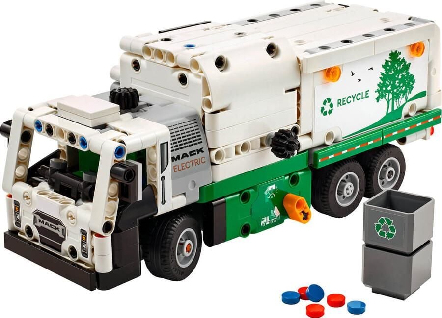 LEGO 42167 Technic Mack LR Electrik Çöp Kamyonu