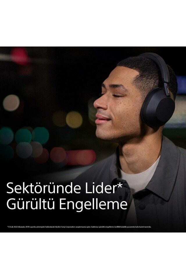 Sony WH1000XM5 Kulak Üstü Bluetooth Kulaklık Siyah