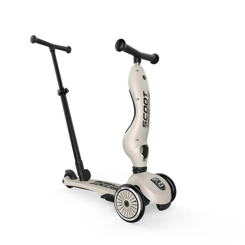 Scoot and Ride Push and Go Ebeveyn Kontrollü Çocuk Scooter Ash