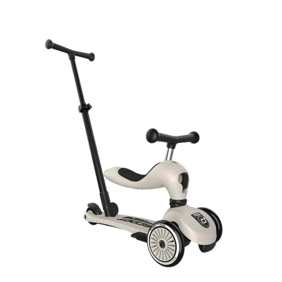 Scoot and Ride Push and Go Ebeveyn Kontrollü Çocuk Scooter Ash