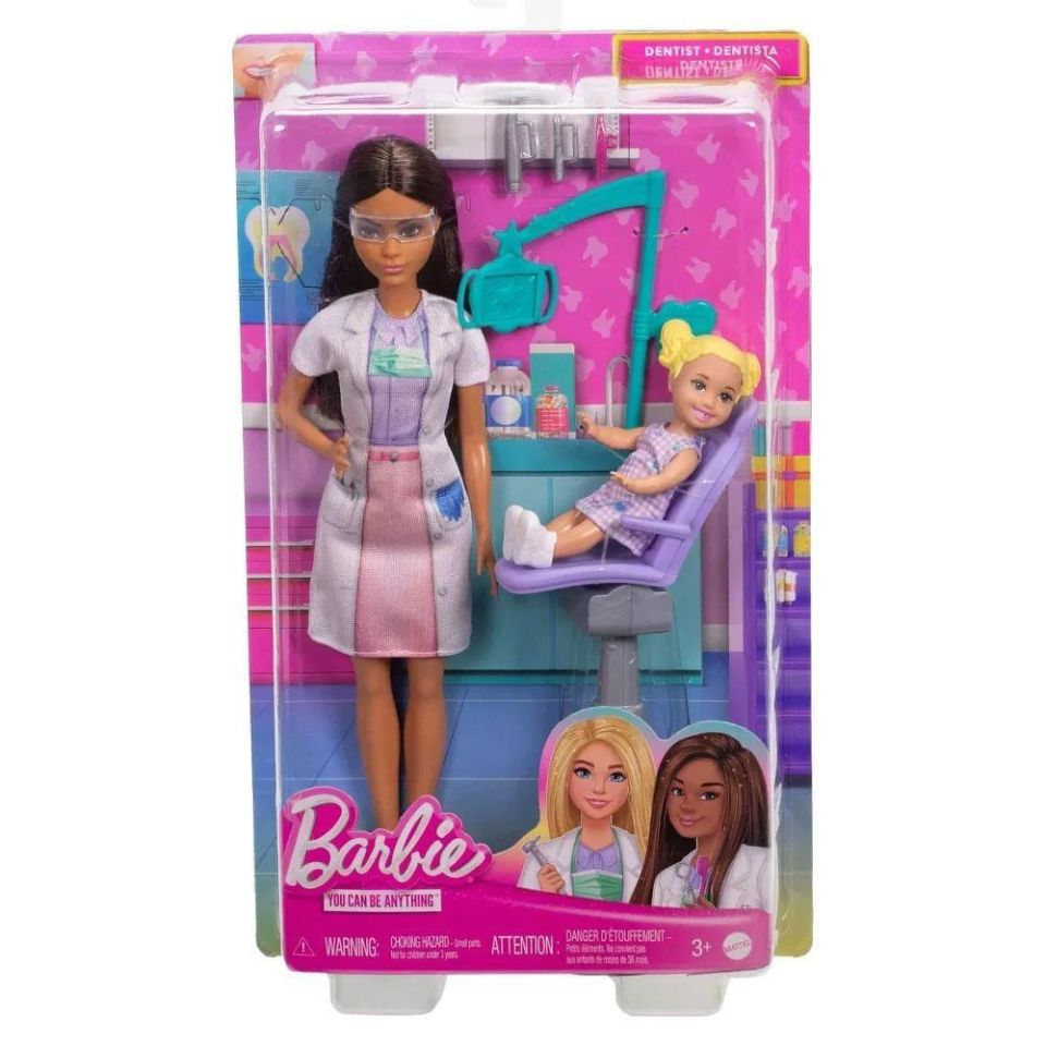 Barbie Kariyer Bebeği Diş Hekimi JCR75