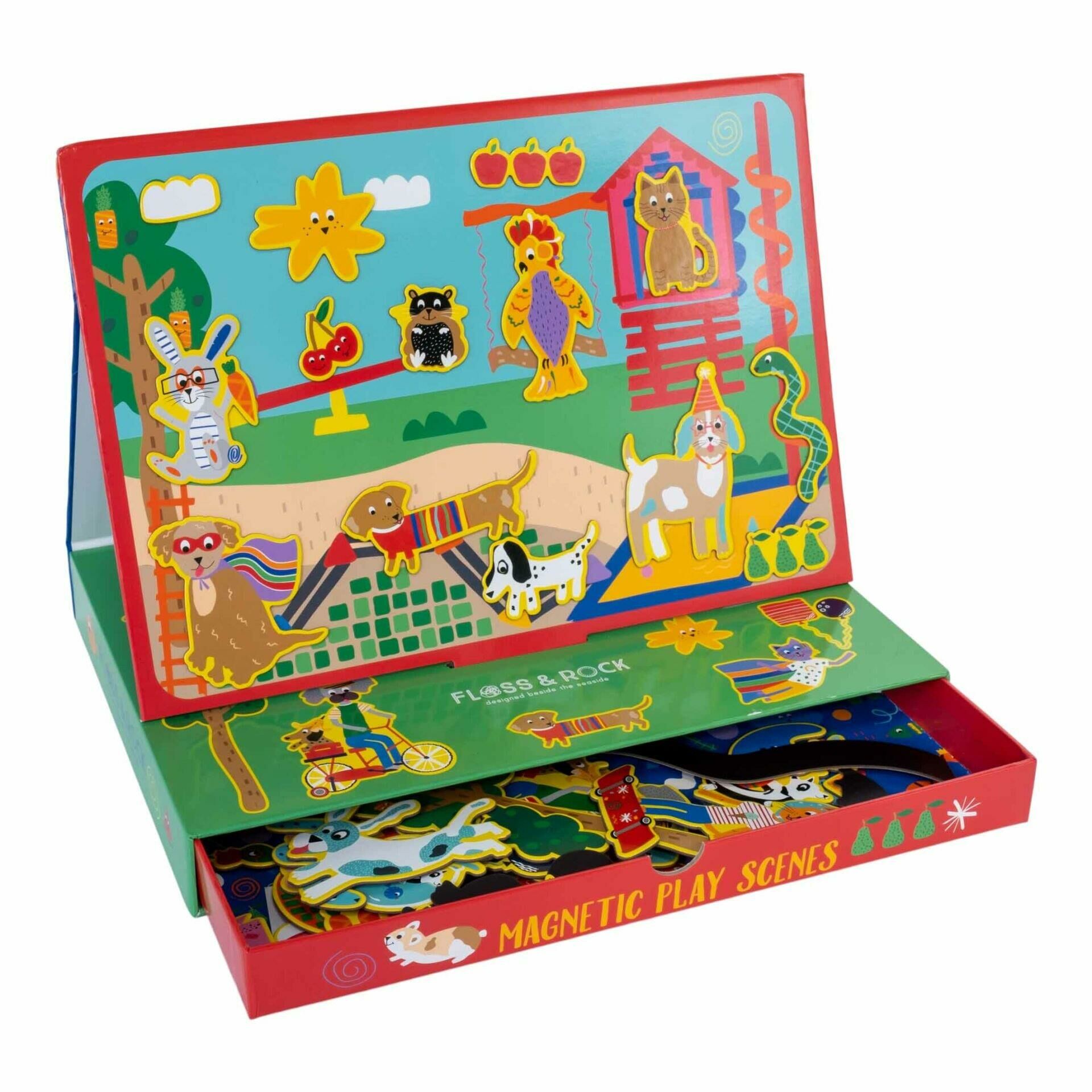 FLOSS & ROCK Mıknatıslı Oyun Sahneleri/Pets YENİ