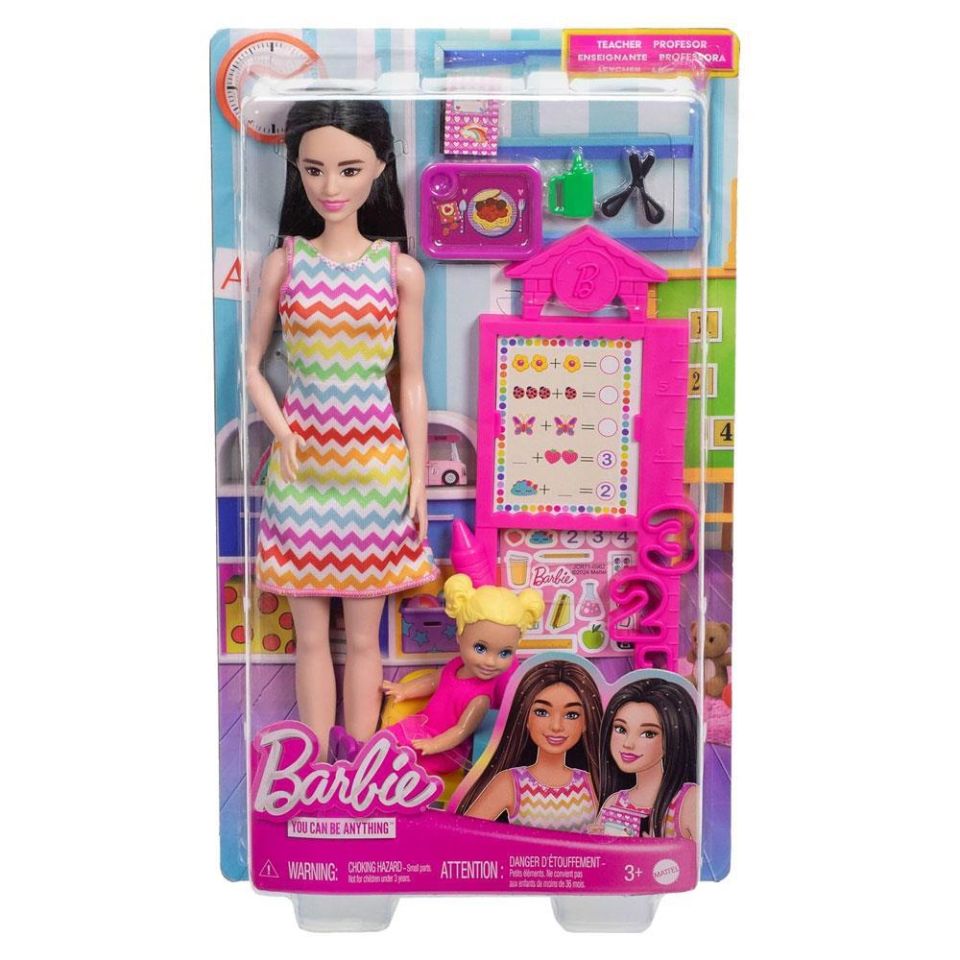 Barbie Kariyer Bebeği Öğretmen JCR77