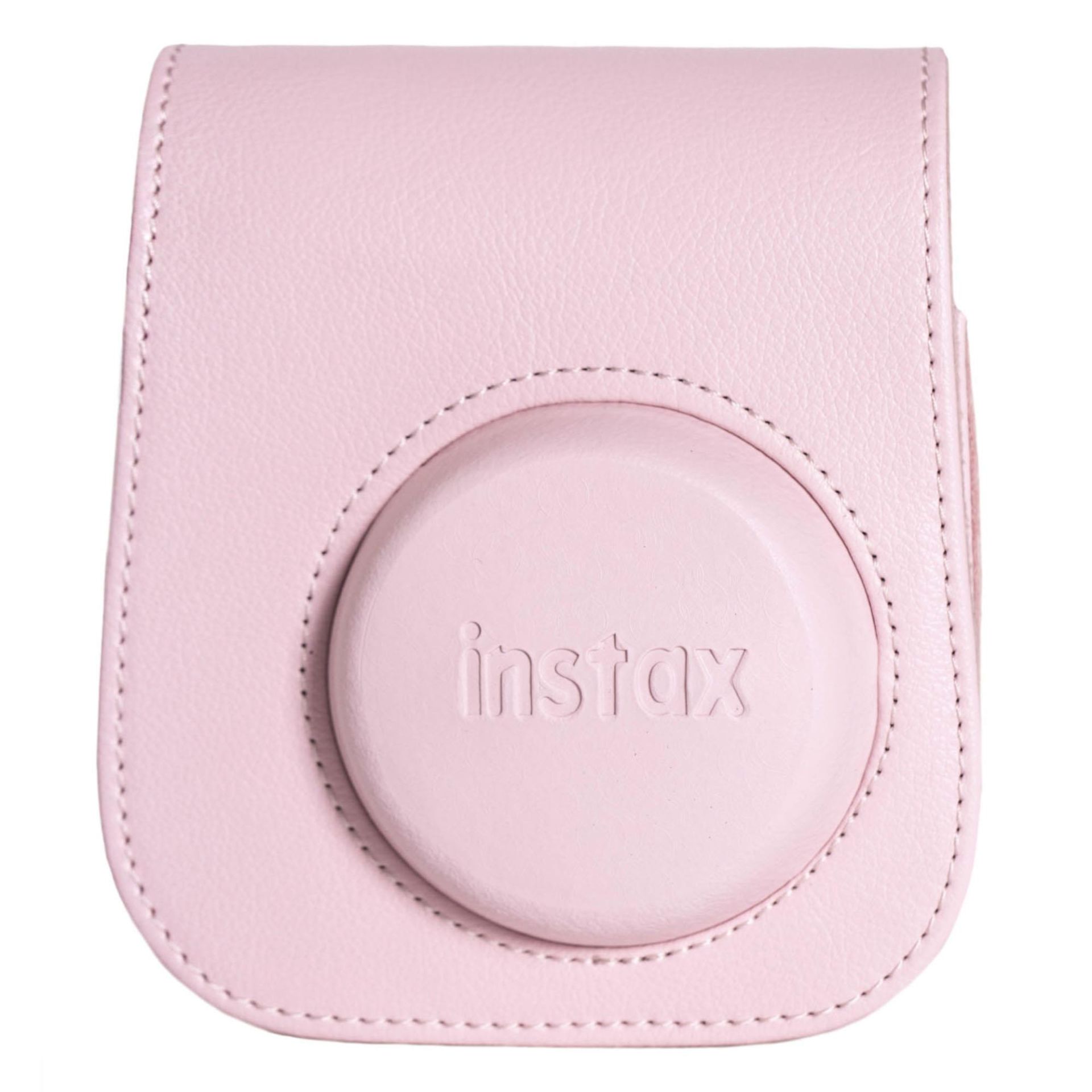 Instax Mini 12 Deri Çanta Pembe