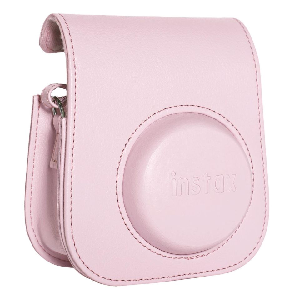 Instax Mini 12 Deri Çanta Pembe