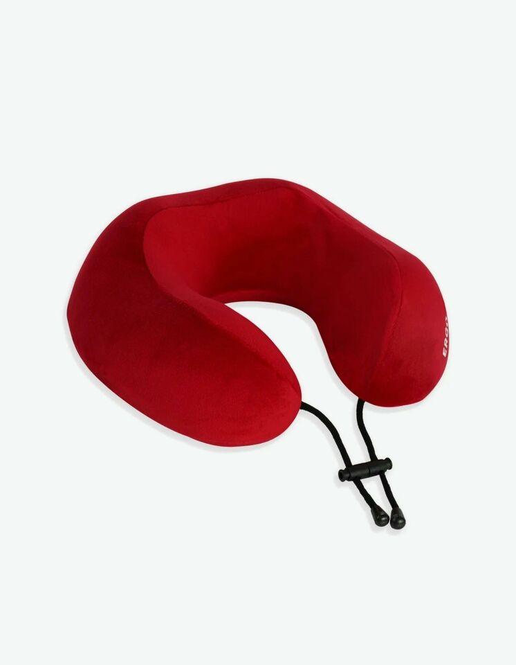 Ergo Travel Comfy Visco Seyahat Yastığı-Large Kırmızı