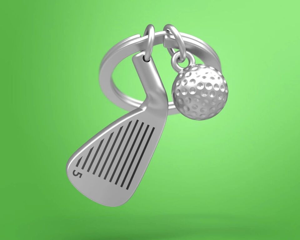 MetalMorphose Golf Anahtarlık