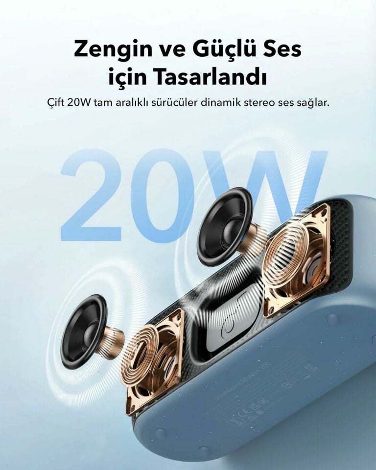 Anker Soundcore Motion 100 Taşınabilir Bluetooth Hoparlör Siyah