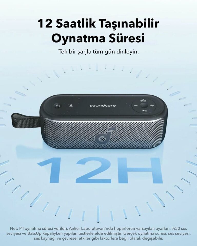 Anker Soundcore Motion 100 Taşınabilir Bluetooth Hoparlör Siyah