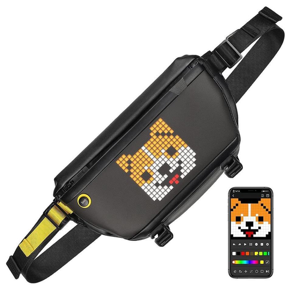 Divoom Pixoo Slingbag Ledli Bel Çantası