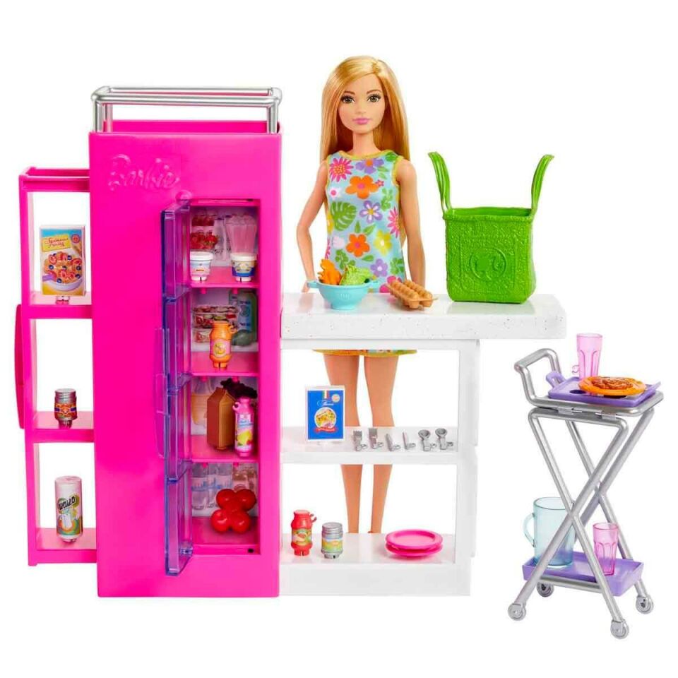 Barbie Mini Büfe Oyun Seti HJV38