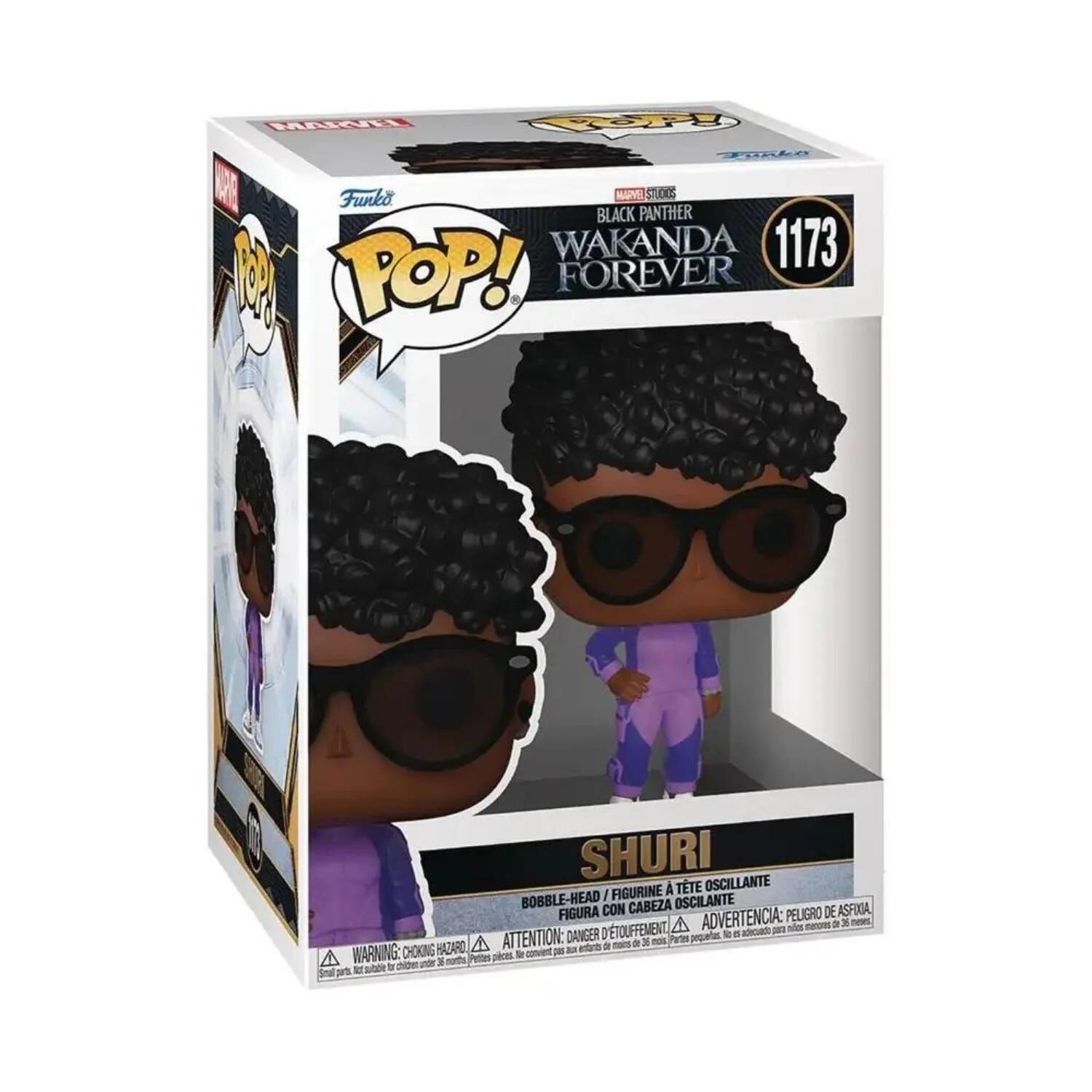 Funko POP Figür - Marvel Black Panther - Wakanda Forever - Shuri with Purple Suit