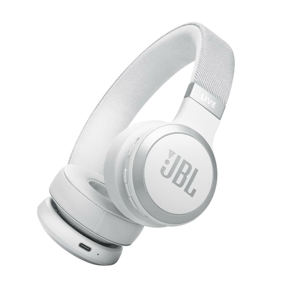 JBL Live 670 BT NC Kablosuz Kulaküstü Kulaklık Beyaz