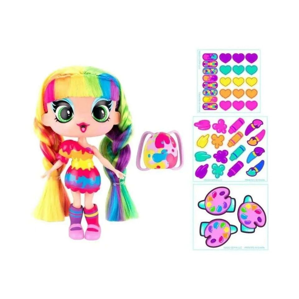 Decora Girlz 15 cm Moda Bebek ve Oyun Seti