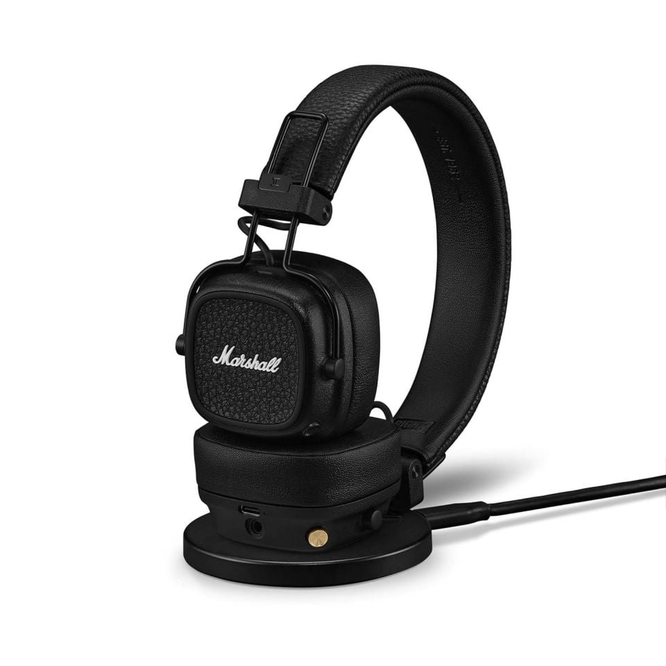 Marshall Major 5 Bluetooth Kulaküstü Kulaklık Siyah