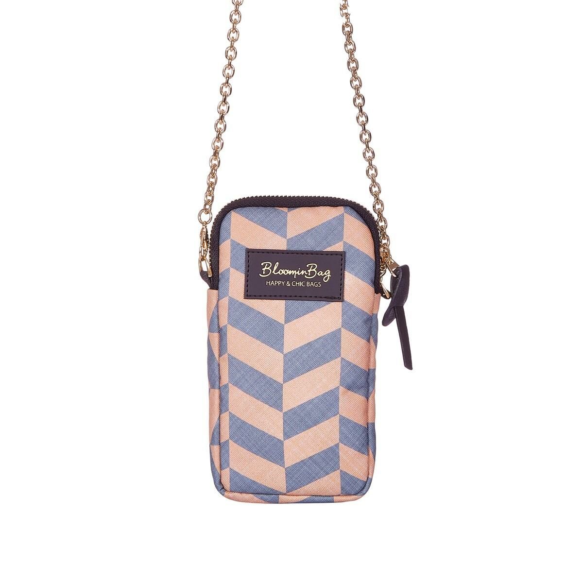 Bloominbag Telefon Çantası Smokey Chevron