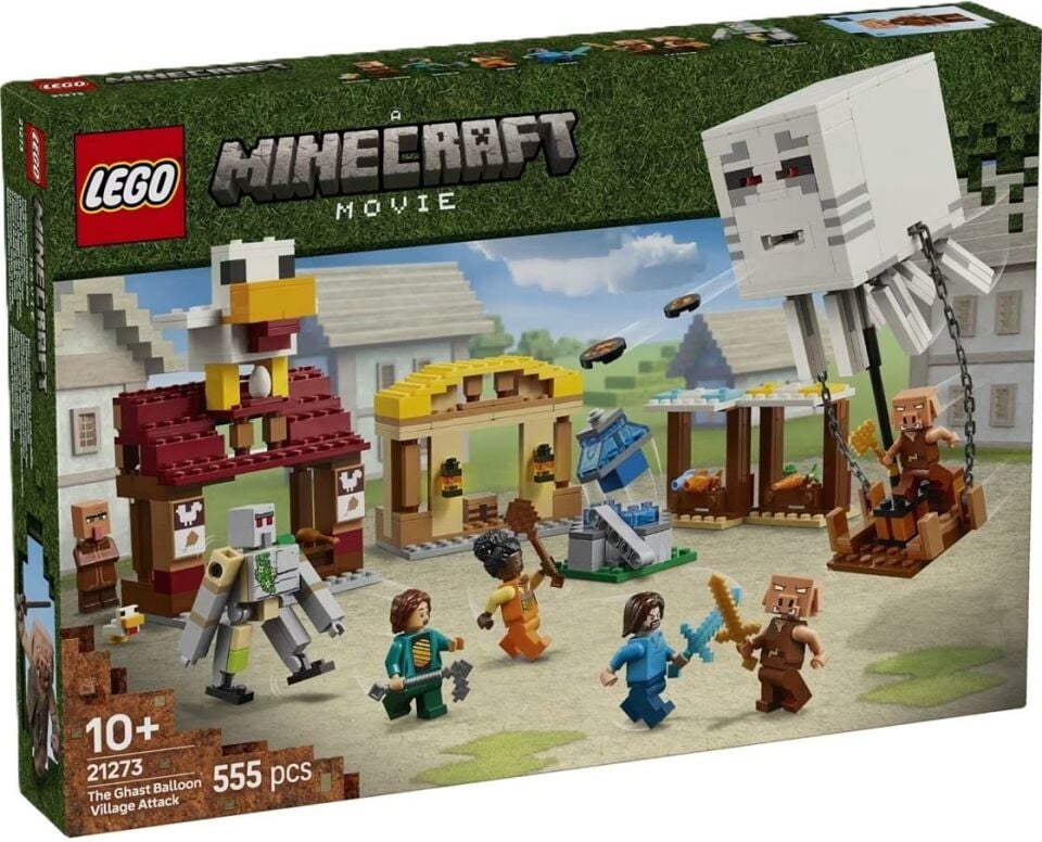 Lego Minecraft  Hortlak Balon Köy Saldırısı 21273