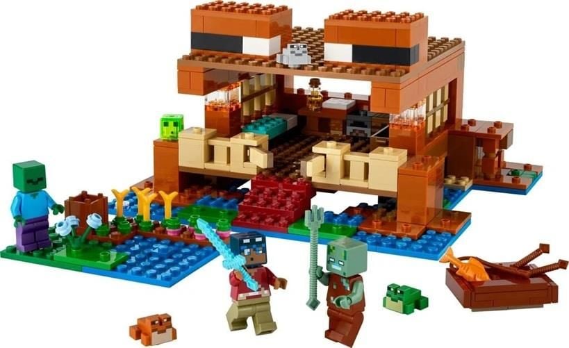 LEGO  Minecraft Kurbağa Evi 21256