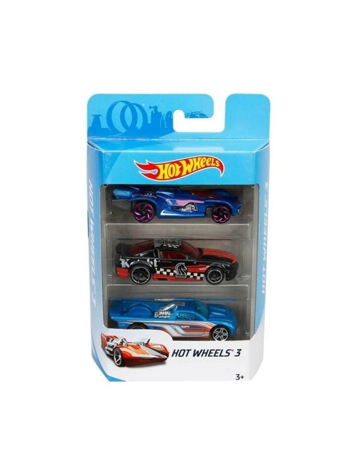 Hot Wheels 3 lü Araba Seti K5904