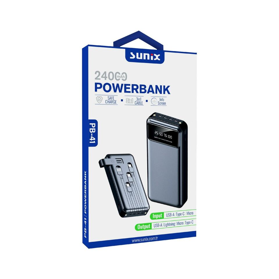 Sunix Pb-41 24000 Mah Powerbank