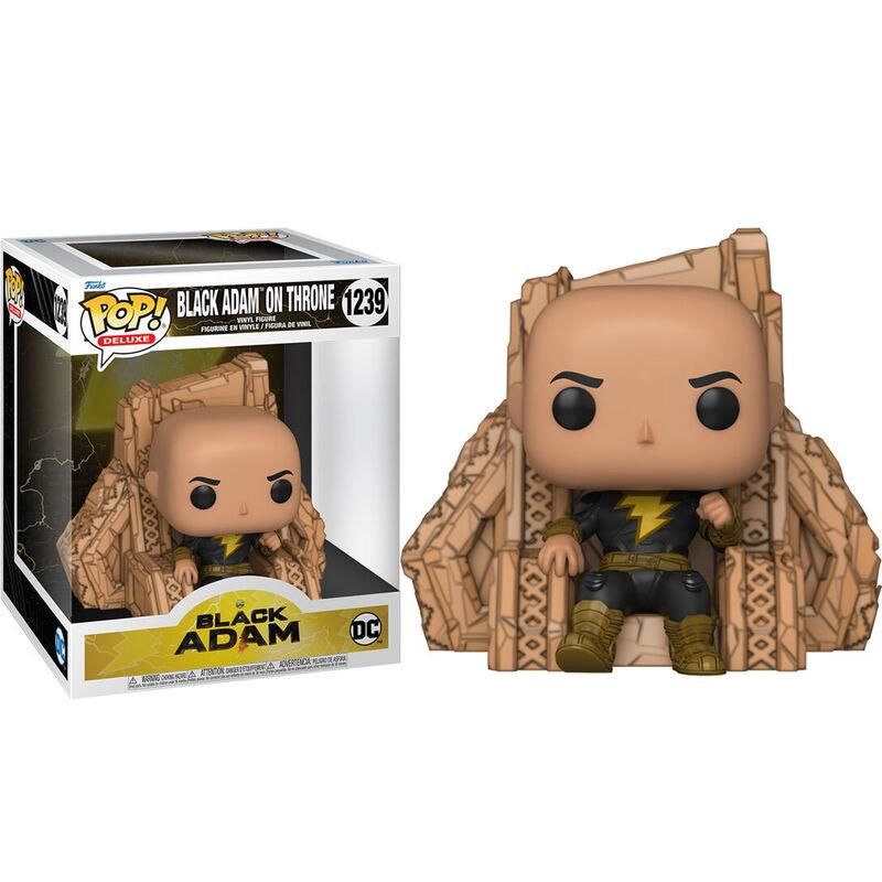 Funko POP Deluxe Figür - DC: Black Adam - Black Adam on Throne