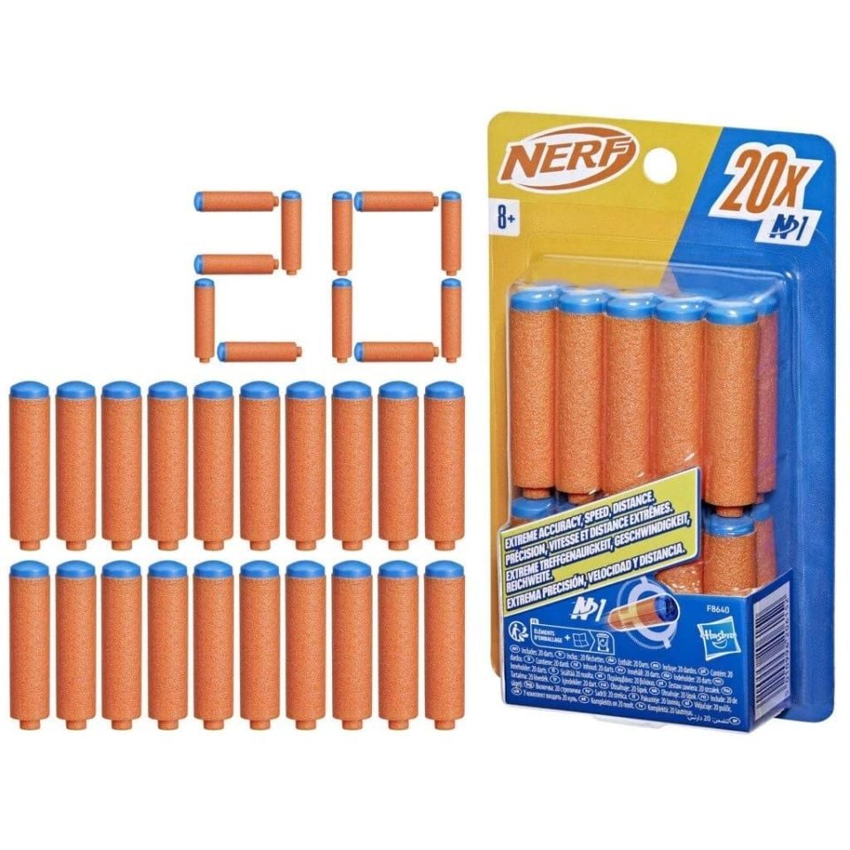 Nerf N-Serisi N1 Sünger Dart 20 li Yedek Paket