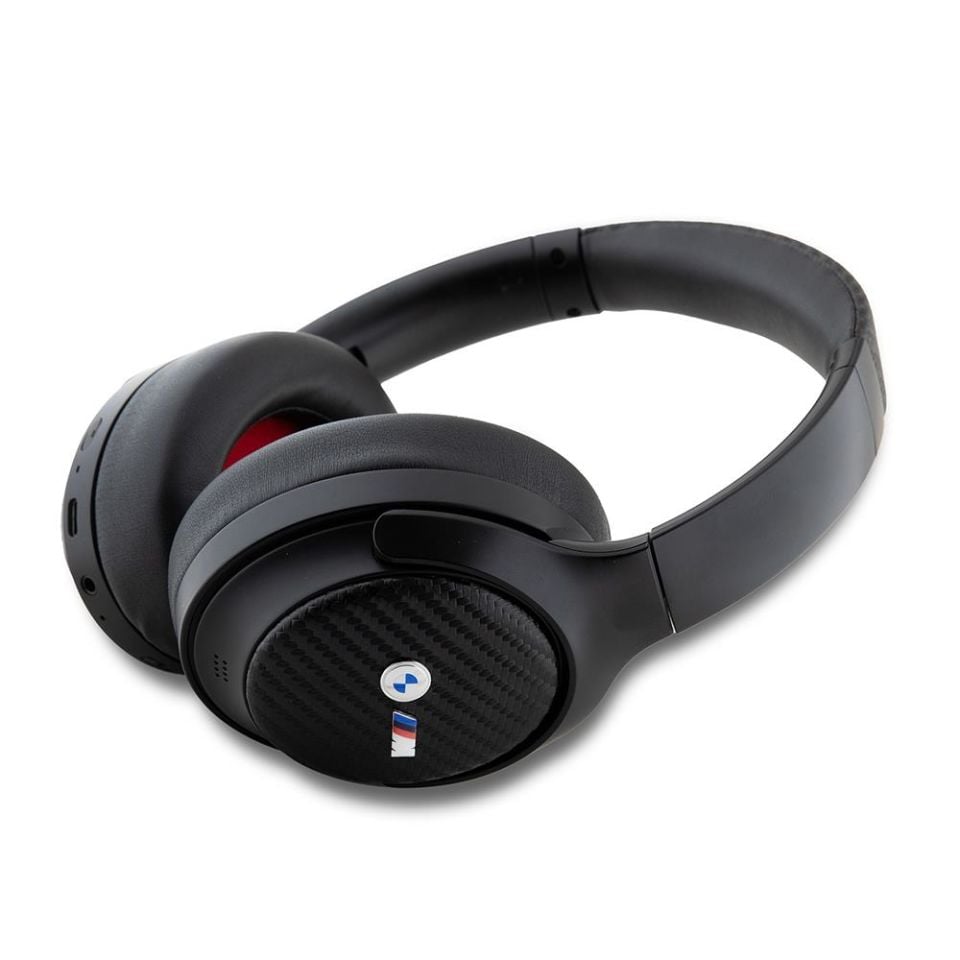 BMW M Edition Karbon Dizayn KulakÜstü Kulaklık BT v5.3 ANC/ENC Siyah