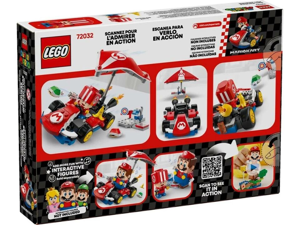 Lego Super Mario Mario Kart  Standard Kart 72032