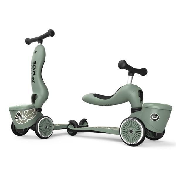 Scoot And Ride Highwaykick 1 Lifestyle Çocuk Scooter Green Lines