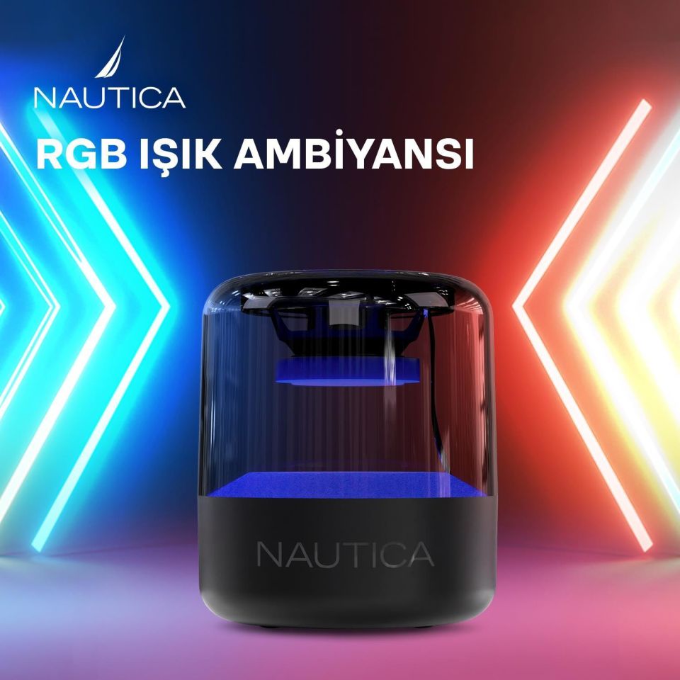 Nautica S50 Bluetooth Hoparlör Siyah