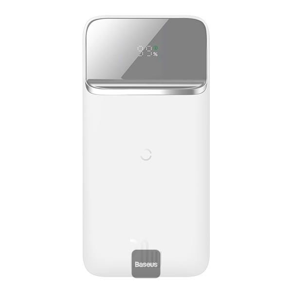 Baseus MagSafe 2022 Edition Overseas 20W 10.000 mAh Kablosuz Şarjlı Powerbank Beyaz