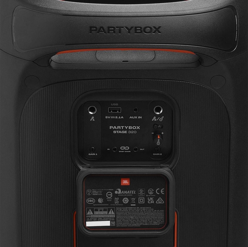 JBL Partybox Stage 320 Taşınabilir Bluetooth Hoparlör