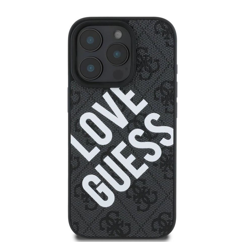 Apple iPhone 16 Pro Max Kılıf Guess Orijinal Lisanslı Big Love Guess Kapak