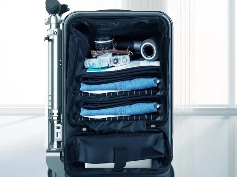 AirWheel SE3S Elektrikli Binilebilir Scooter Valiz Pembe