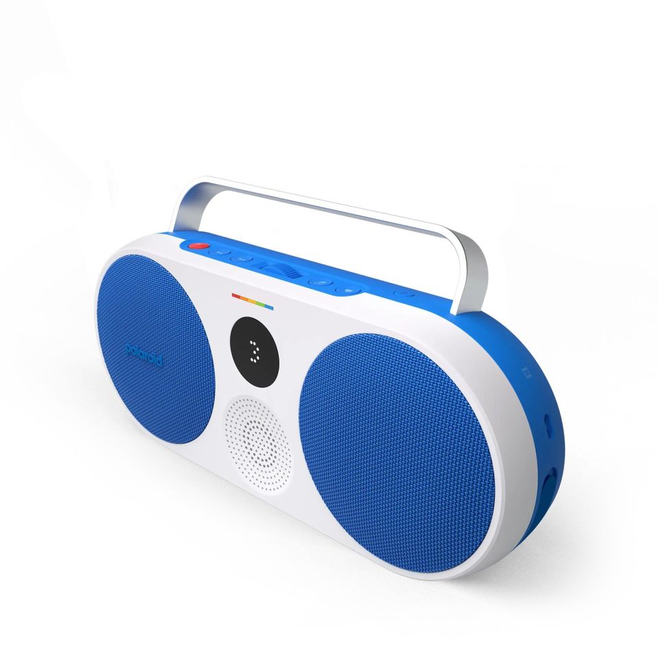 Polaroid Player P3 Bluetooth Hoparlör - Mavi & Beyaz