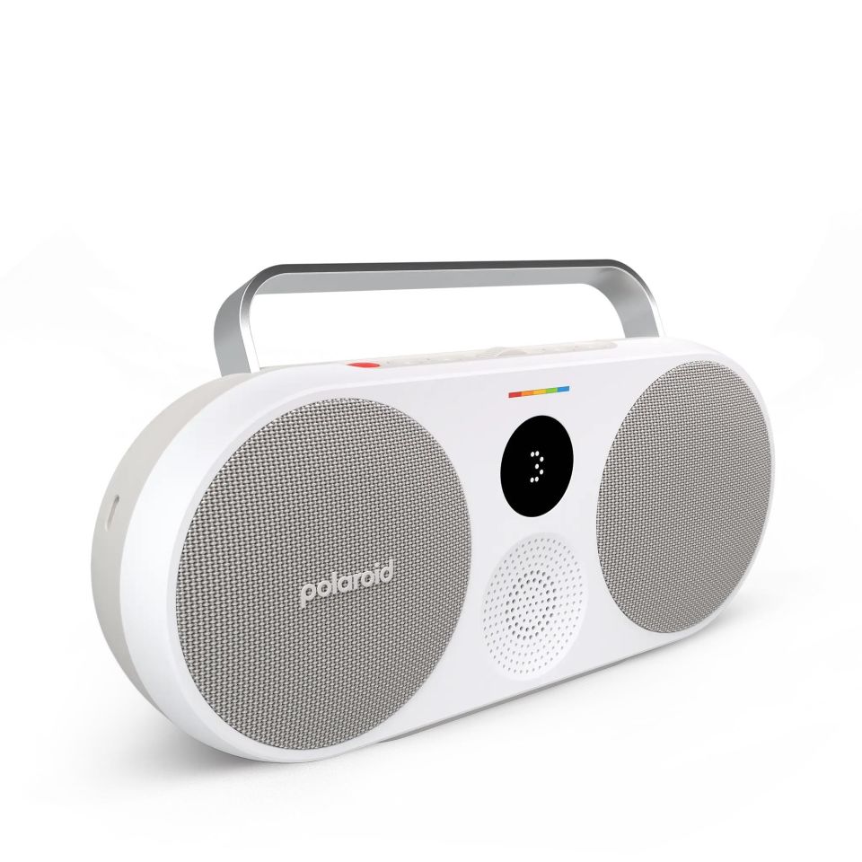 Polaroid Player P3 Bluetooth Hoparlör - Gri & Beyaz